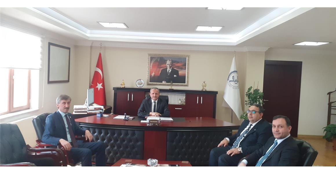 YENİMAHALLE İLÇE MÜFTÜLÜĞÜ ZİYARET EDİLDİ.